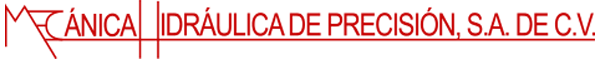 Mecánica hidráulica de precisión